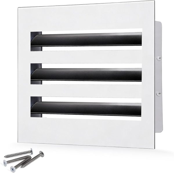 SOKNOCKK modern AC vent cover 6x6 white