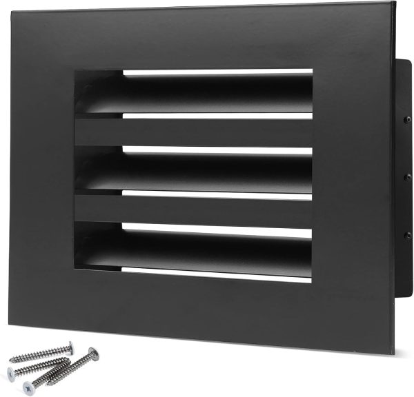 SOKNOCKK modern AC vent cover 8x6 black