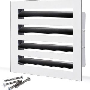 8x8 Modern AC Vent Cover, Decorative Air Vent Register Grille