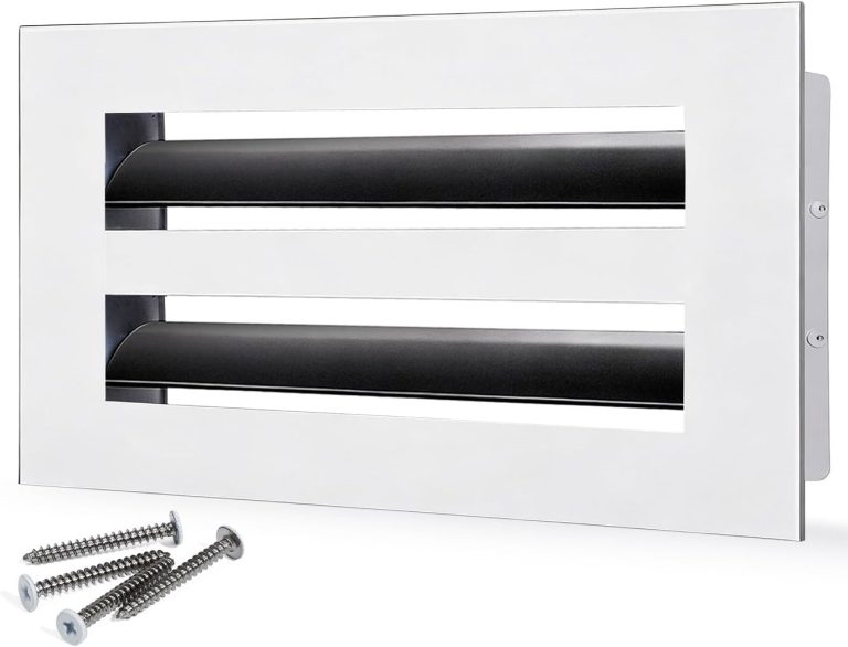 10x4 Modern AC Vent Cover, Decorative Air Vent Register Grille