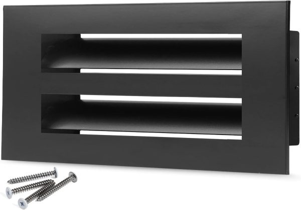 SOKNOCKK modern AC vent cover 10x4 black