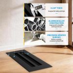 SOKNOCKK modern AC vent cover 10x4 black installed view