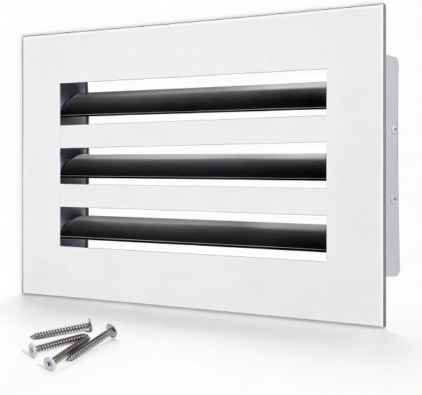SOKNOCKK modern AC vent cover 10x6 white