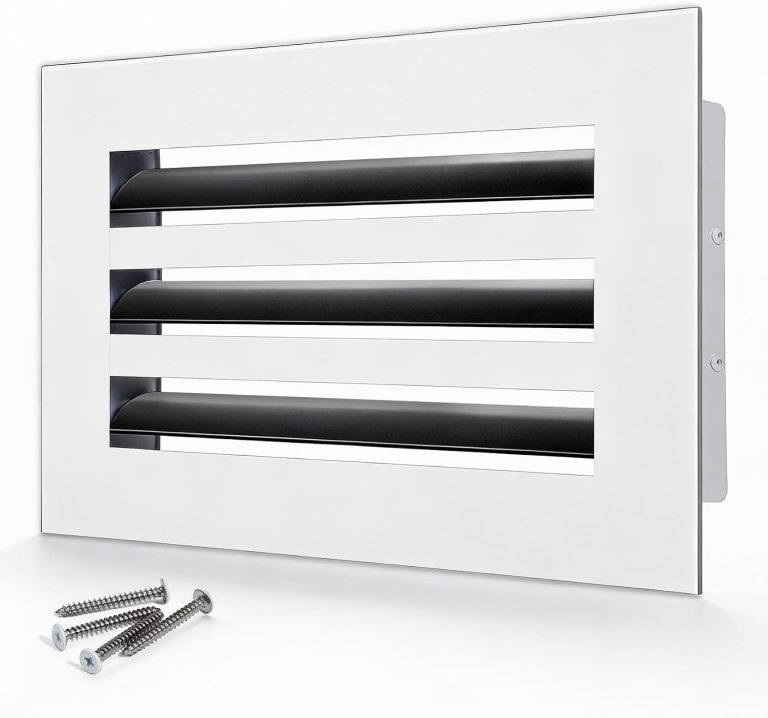 10x6 Modern AC Vent Cover, Decorative Air Vent Register Grille