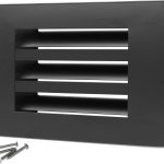 SOKNOCKK modern AC vent cover 10x6 black front view