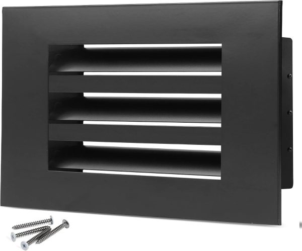 SOKNOCKK modern AC vent cover 10x6 black