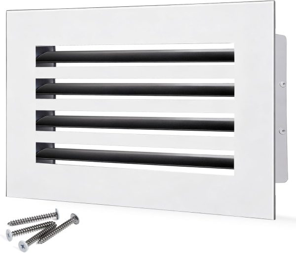 SOKNOCKK modern AC vent cover 10x8 white