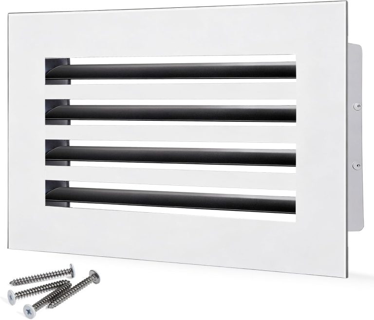 10x8 Modern AC Vent Cover, Decorative Air Vent Register Grille