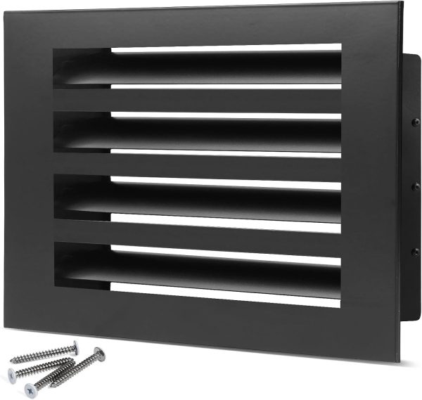 SOKNOCKK modern AC vent cover 10x8 black