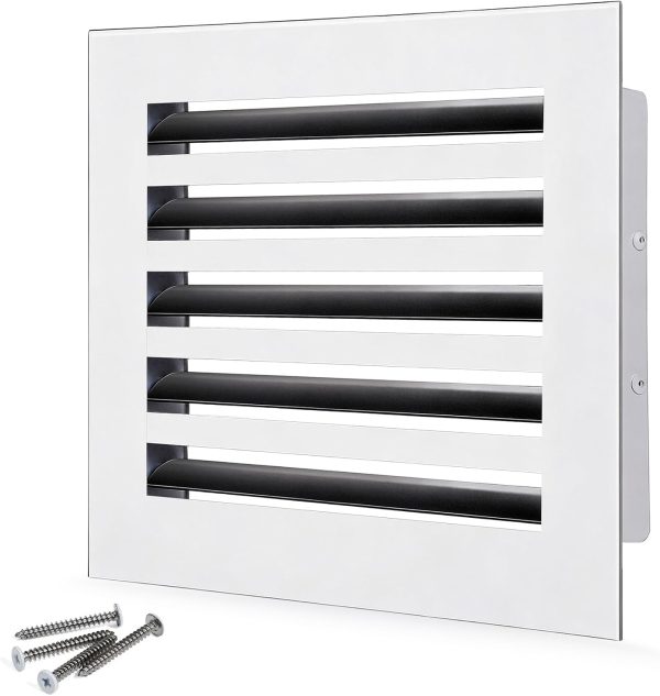 SOKNOCKK modern AC vent cover 10x10 white