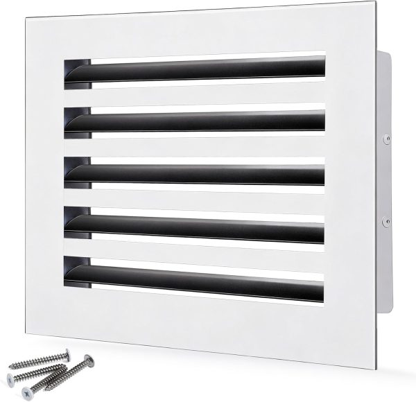 SOKNOCKK modern AC vent cover 12x10 white