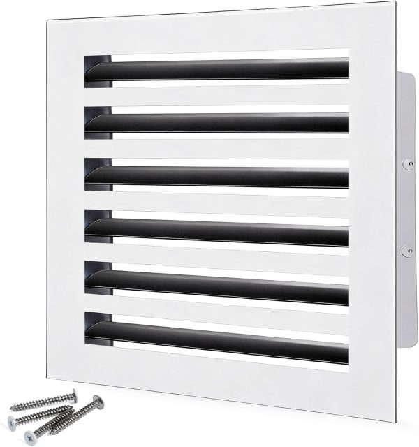 SOKNOCKK modern AC vent cover 12x12 white