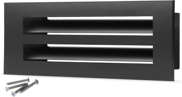 SOKNOCKK modern AC vent cover 14x4 black