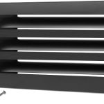 SOKNOCKK modern AC vent cover 14x6 black front view