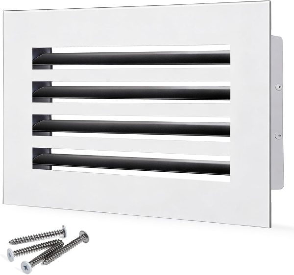 SOKNOCKK modern AC vent cover 14x8 white