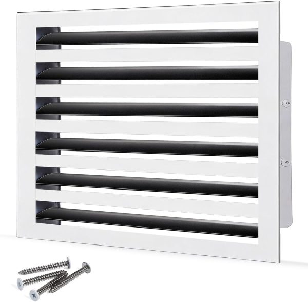 SOKNOCKK modern AC vent cover 14x12 white