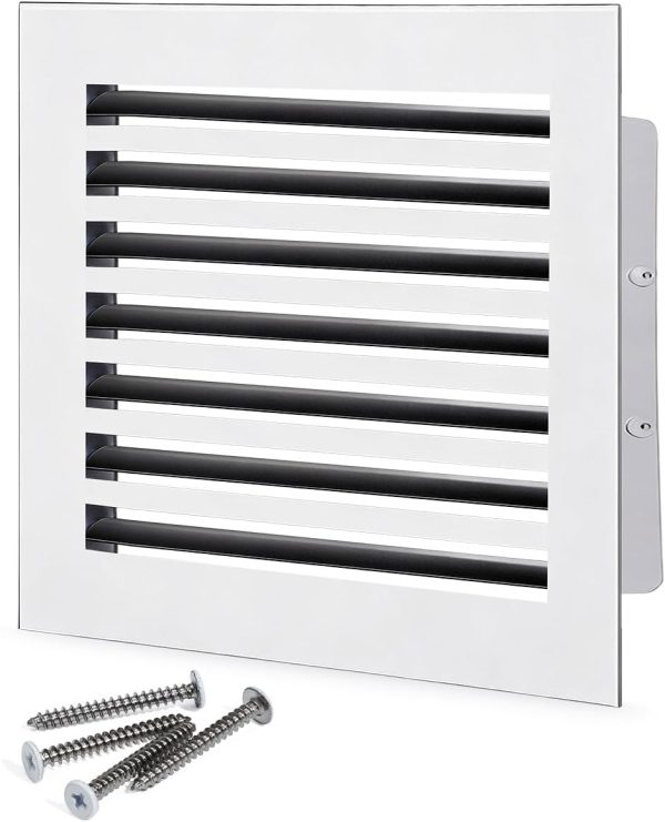 SOKNOCKK modern AC vent cover 14x14 white