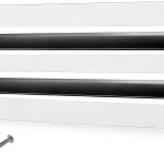 SOKNOCKK modern AC vent cover 16x4 white front view