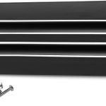 SOKNOCKK modern AC vent cover 16x4 black front view