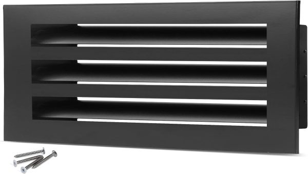 SOKNOCKK modern AC vent cover 16x6 black
