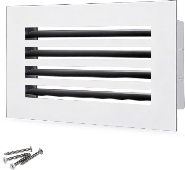 SOKNOCKK modern AC vent cover 16x8 white