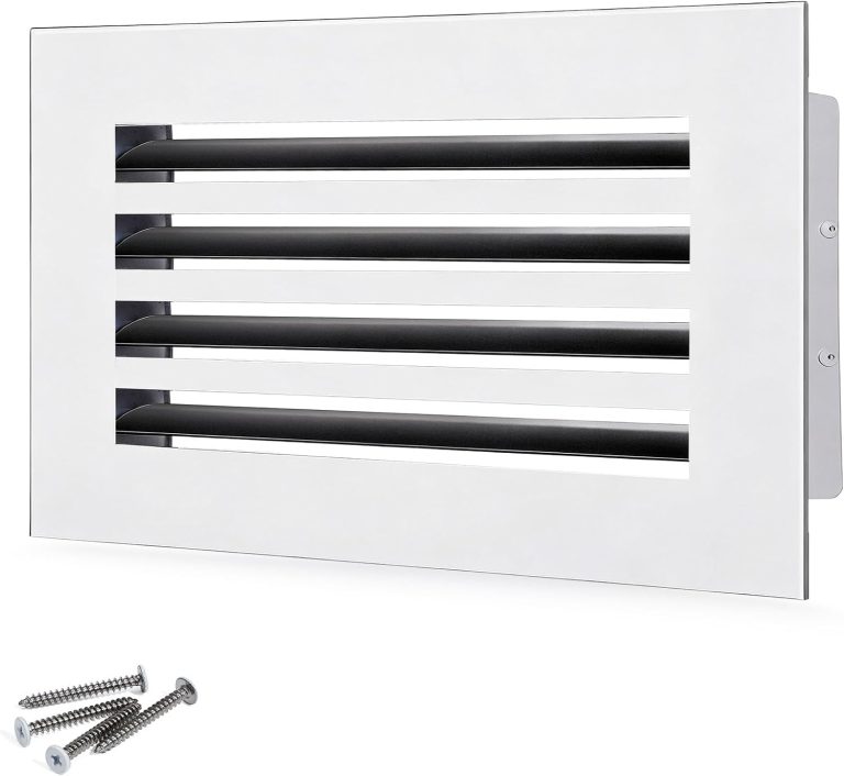 16x8 Modern AC Vent Cover, Decorative Air Vent Register Grille