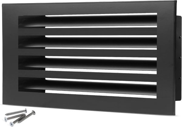 SOKNOCKK modern AC vent cover 16x8 black