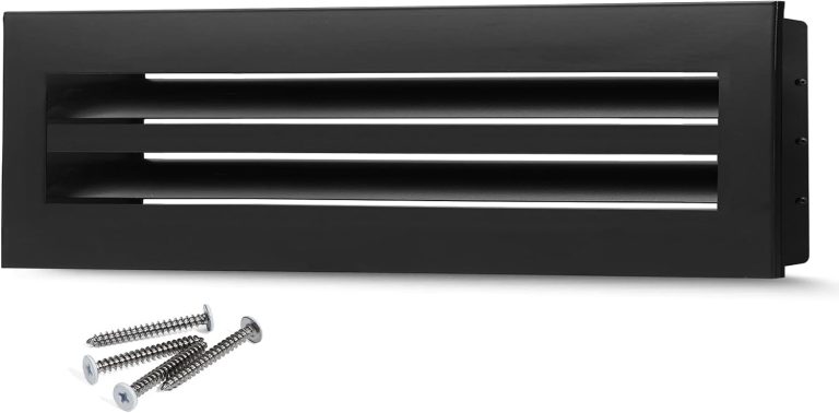20x4 Modern AC Vent Cover, Decorative Air Vent Register Grille