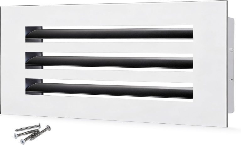 20x6 Modern AC Vent Cover, Decorative Air Vent Register Grille