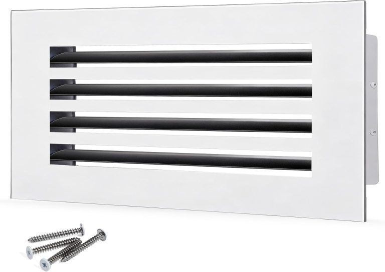 20x8 Modern AC Vent Cover, Decorative Air Vent Register Grille
