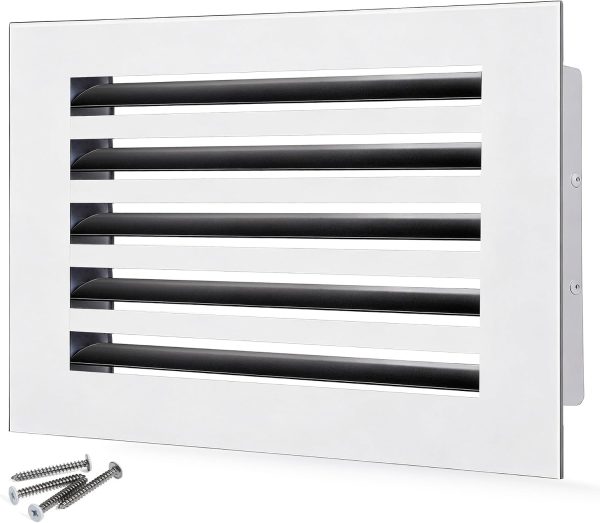 SOKNOCKK modern AC vent cover 20x10 white
