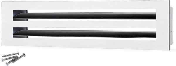 SOKNOCKK modern AC vent cover 22x4 white