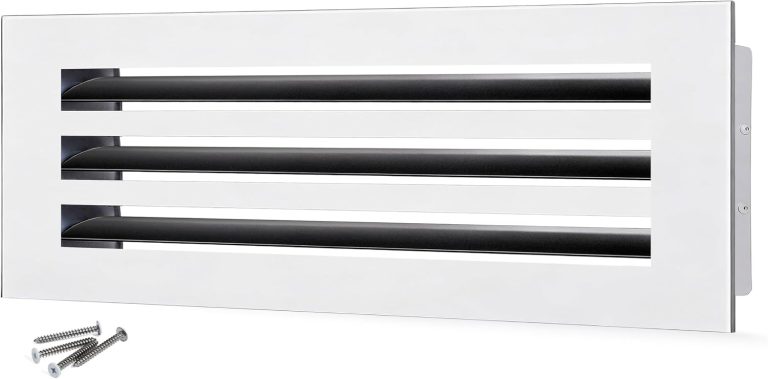 22x6 Modern AC Vent Cover, Decorative Air Vent Register Grille