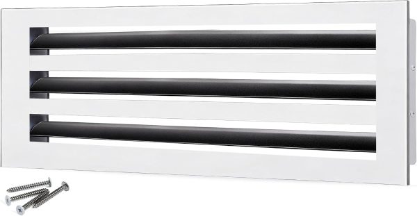 SOKNOCKK modern AC vent cover 24x6 white
