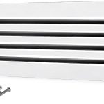 SOKNOCKK modern AC vent cover 24x8 white front view