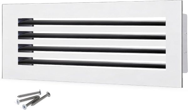 SOKNOCKK modern AC vent cover 24x8 white