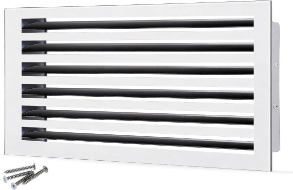 SOKNOCKK modern AC vent cover 24x12 white