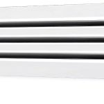 SOKNOCKK modern AC vent cover 28x6 white front view