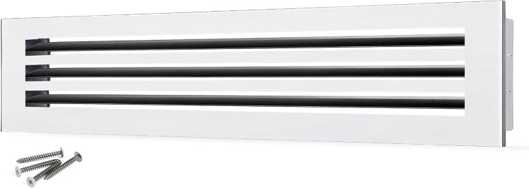 28x6 Modern AC Vent Cover, Decorative Air Vent Register Grille
