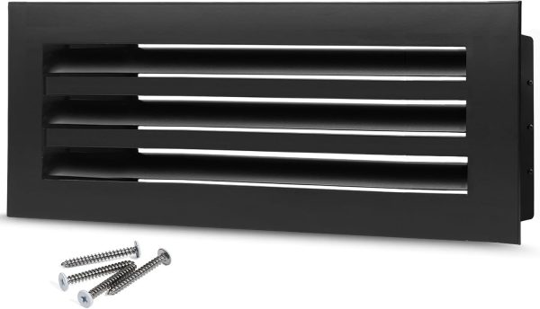 SOKNOCKK modern AC vent cover 30x6 black