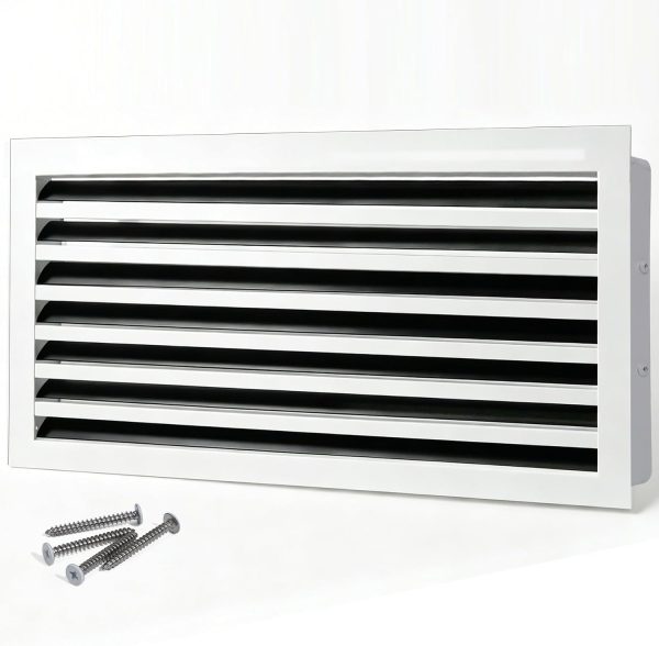 SOKNOCKK modern AC vent cover 30x14 white