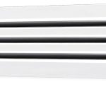 SOKNOCKK modern AC vent cover 36x6 white front view