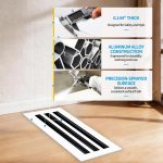 SOKNOCKK modern AC vent cover 18x6 white installed view