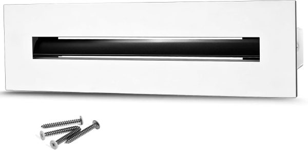 SOKNOCKK modern AC vent cover 12x2 white