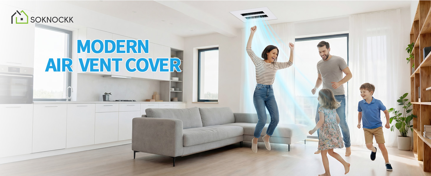SOKNOCKK modern AC vent cover product overview